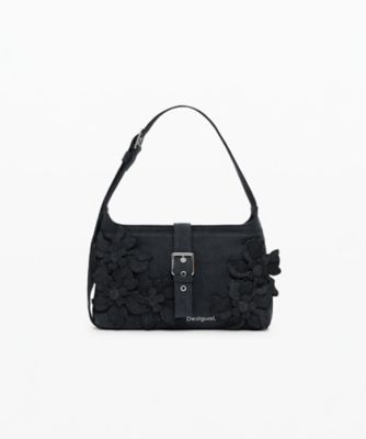 ＜Desigual (Women)＞花柄パッチのミディアムバッグ　２５ＷＡＸＤ３０