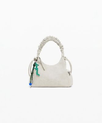 ＜Desigual (Women)＞ギャザーハンドル３Ｄロゴ入りハンドバッグ　２５ＷＡＸＰＢ０