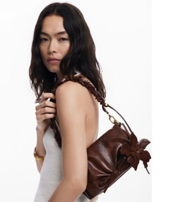 ほぼ新品✨　デシグアル　定価15,900円　STAR柄入り　2wayバッグ デシグアル Desigual 星モチーフ ミドルオーバルバッグ （グレー