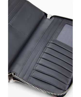 コラージュ柄の型押し長財布 25WAYD02 | Desigual (Women 