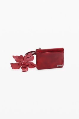 フラワーモチーフ付きカードケース 25WAYP51 | Desigual