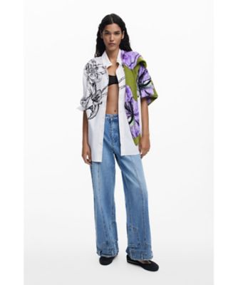 ♥Desigual♥クリスチャン・ラクロワ 長袖シャツ デシグアル Desigual Mr. Christian Lacroix（ムッシュ