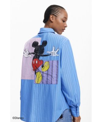 ＜Desigual (Women)＞ミッキーストライプ長袖シャツ　２５ＷＷＣＷ１９