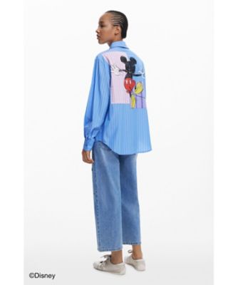 ミッキーストライプ長袖シャツ 25WWCW19 | Desigual (Women 