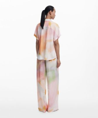 タイダイ柄の半袖リラックスシャツ 25WWCWX2 | Desigual