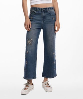 ＜Desigual (Women)＞ミラーデニムキュロット　２５ＷＷＤＤ１１