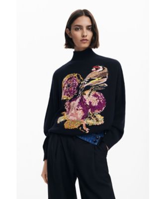 【美品】Bazaar of Baghdad デシグアル Desigual ショッピングバッグ MIRANDA FEZ （ピンク/レッド