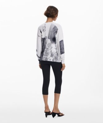 デシグアル♢薄手ニット派手 コラージュ薄手セーター 25WWJF15 | Desigual (Women