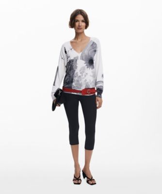 コラージュ薄手セーター 25WWJF15 | Desigual (Women