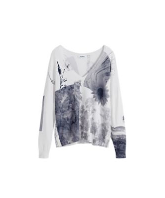 コラージュ薄手セーター 25WWJF15 | Desigual (Women