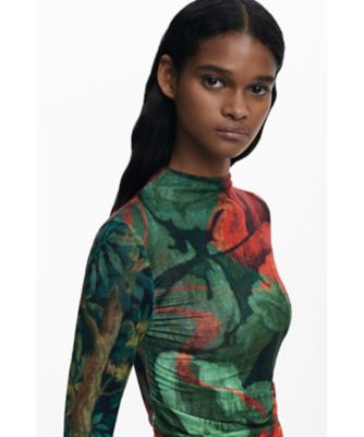 デシグアル（Desigual）/【5サイズ展開/XS/XL】タペストリープリントハイゲージニット by クリスチャン・ラクロワ タペストリープリントハイゲージニット by クリスチャン・ラクロワ