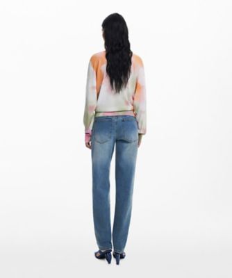 タイダイ柄の花柄カーディガン 25WWJFX0 | Desigual (Women