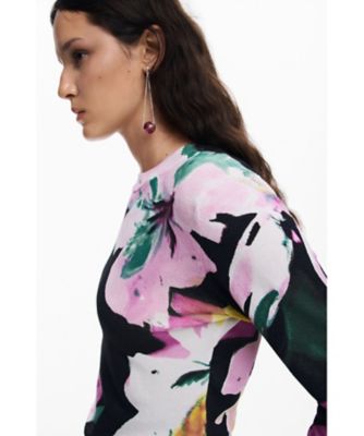 ハイゲージフラワーニット 25WWJFX8 | Desigual (Women