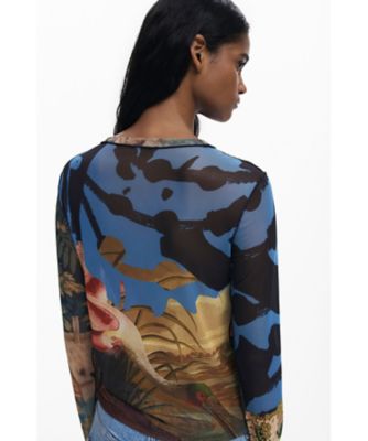 オリエンタル柄ハイゲージニット by クリスチャン・ラクロワ