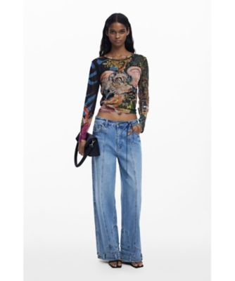 オリエンタル柄ハイゲージニット by クリスチャン・ラクロワ