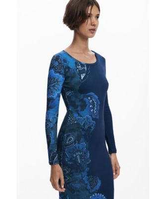 曼荼羅柄フィットドレス 25WWVK31 | Desigual (Women