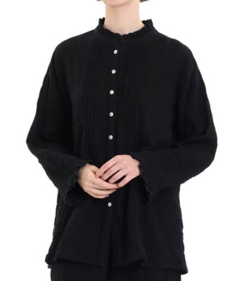 ＜Narue (Women)＞シャーリングダブルガーゼグレースパジャマ　２６ー１１４０４　　　　