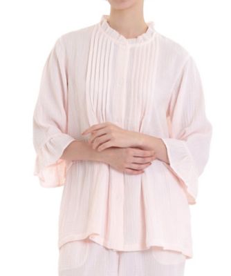 マシュマロガーゼレディースパジャマ半袖シャツ | UCHINO TOUCH/ウチノ