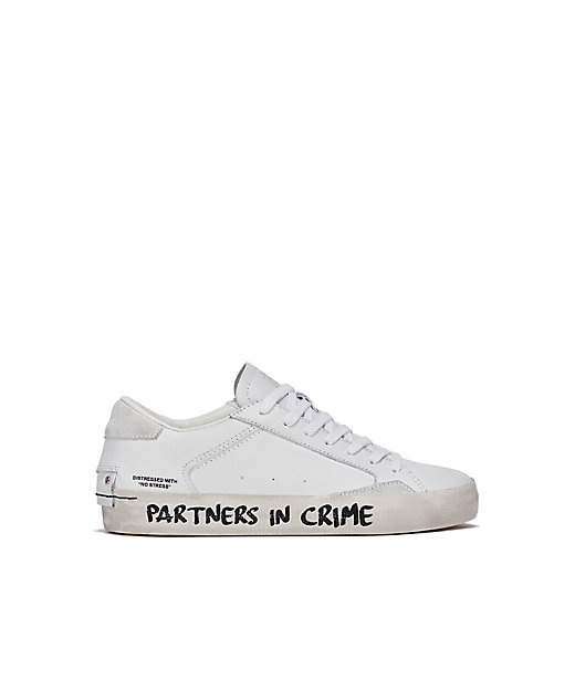 ＜三越伊勢丹/公式＞ CRIME LONDON (Woman)/クライムロンドン スニーカー DISTRESSED WHITE 靴【三越伊勢丹/公式】