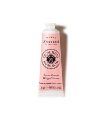 ＜ロクシタン＞カリテコンフォート　スノーシア　ハンドクリーム（ピオニー）　３０ｍＬ（シーズン限定）