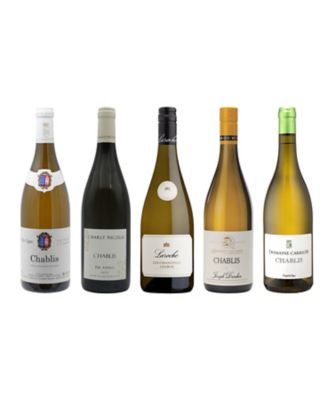 ０３５．クラシックな旨味　銘醸シャブリ飲みくらべ白ワイン５本セット