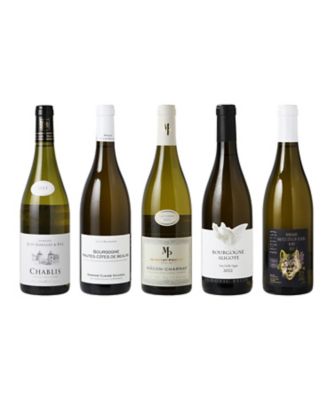 ０３６．シャブリ入り！生産者別ブルゴーニュ白ワイン５本セット