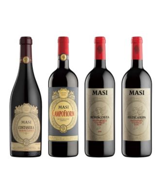 ０５０．アマローネ入り！　イタリア銘醸赤ワイン４本セット