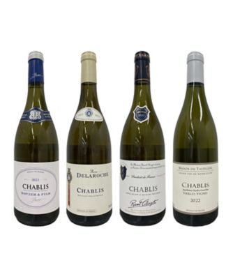 ０６５．【ＷＥＢ限定】生産者別　シャブリ白ワイン４本セット