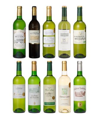 ０６９．【ＷＥＢ限定】金賞受賞ボルドー白ワイン１０本セット