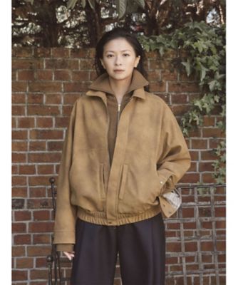 予約商品】10月中旬以降お届け SUEDE BOMBER