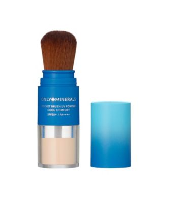 ＜ONLY MINERALS＞ポケットブラシＵＶパウダー　クールコンフォート（シーズン限定）　ナチュラル