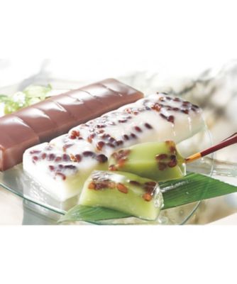 ８０２３５【母の日】越前＜大黒屋＞流水くずながし詰合せ　小豆・抹茶・みるく蜂蜜　各１２０ｇ×２個　計６個