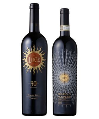 ０４．偉大な２人の醸造家の融合〈テヌータ・ルーチェ〉の革新と伝統を体感する赤ワイン２本セット