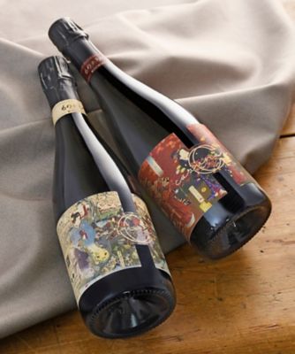 ０７．「東洋美術館―マッツォッキ・コレクション」とのコラボレーションによる特別ブランド「もののあはれ」フランチャコルタ２本セット