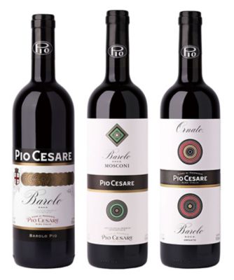 １１．アルバの伝統を守り続ける老舗生産者〈ピオ・チェーザレ〉バローロ赤ワイン３本セット