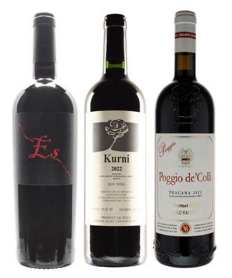 １５．イタリアワインＴＯＰ１００選出赤ワイン３本セット