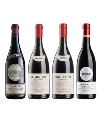 ２０．ジェームスサックリング２０２４年度１００点満点受賞アマローネを含む〈ベルターニ〉赤ワイン４本セット