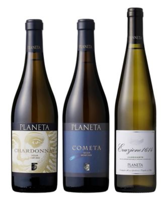 ２４．シチリアの名家〈プラネタ〉の選び抜いた白ワイン３本セット