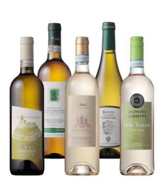 ２６．イタリア土着品種白ワイン飲みくらべ５本セット