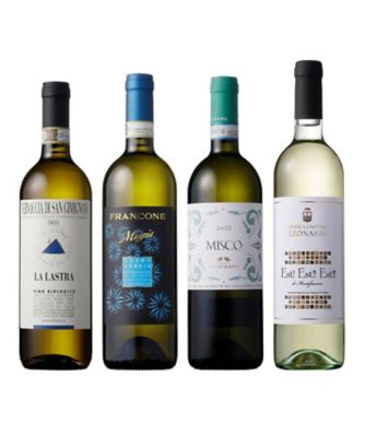 ３０．世界の銘酒辞典掲載Ｄ．Ｏ．Ｃ．Ｇ．と「Ｄｅｃａｎｔｅｒ」高得点Ｄ．Ｏ．Ｃ．、イタリアの格付けを含む白ワイン飲みくらべ４本セット