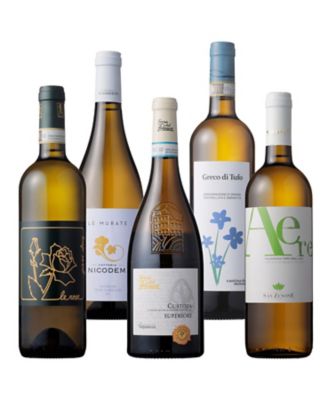 ３１．イタリアの個性を愉しむ白ワイン５本セット
