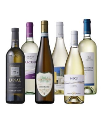 ３２．海を感じるミネラル豊かなイタリア白ワイン６本セット