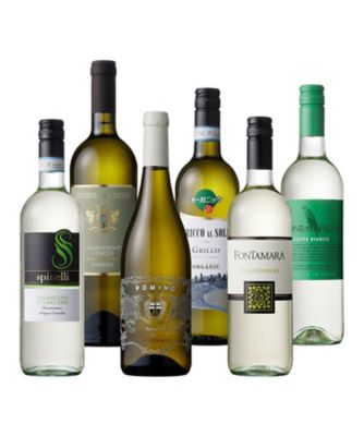 ３５．イタリアの白ワインを満喫する南北縦断６本セット