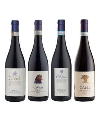 ４０．「ガンベロ・ロッソ」最優秀醸造家に輝いた〈カ・ヴィオラ〉バローロ２本入り赤ワイン４本セット