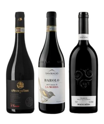 ４４．イタリア最高格付けＤ．Ｏ．Ｃ．Ｇ．銘醸産地巡り赤ワイン３本セット