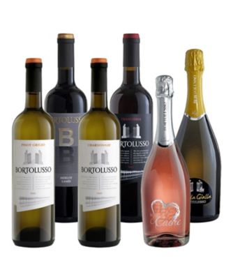 ５０．三越「イタリア展　２０２５」で人気の〈ボルトルッソ〉白・赤・スパークリングワイン６本セット