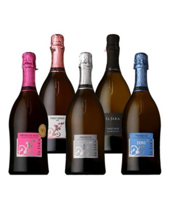 ５２．すべてオーガニックの自社畑のぶどうを使用するプロセッコ＆スプマンテ５本セット