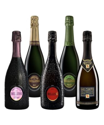 ５５．芸術祭のプロセッコ〈ベッルッシ〉スプマンテ５本セット