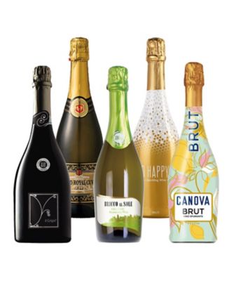 ５７．イタリアスパークリングワイン「スプマンテ」お楽しみ５本セット
