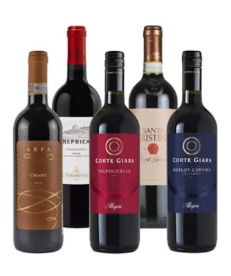 ８１．日常を彩るイタリア赤ワイン５本セット